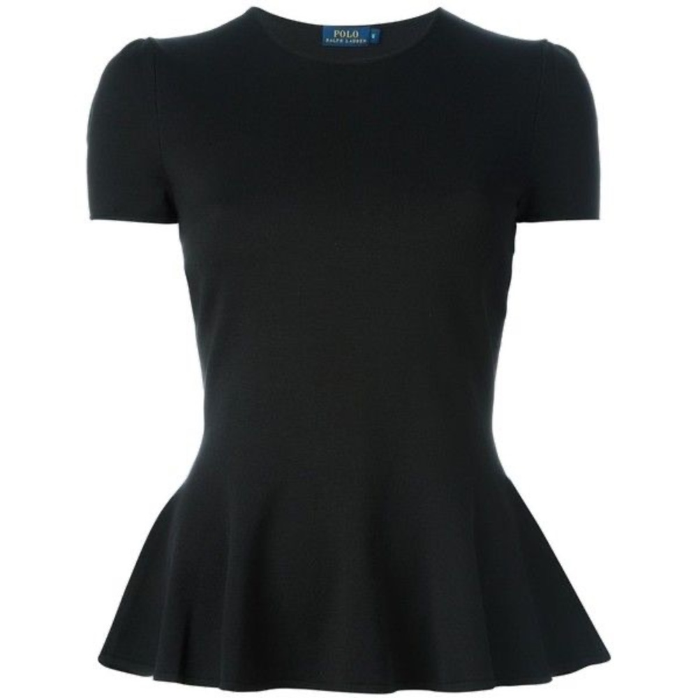 Polo by Ralph Lauren Black Short Sleeve Top